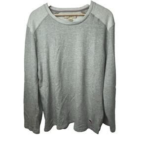 Tommy Bahama XL Gray Long Sleeve Sweatshirt | Soft Casual Pullover